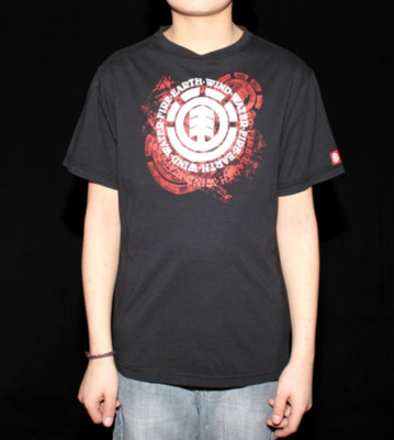 Element Kids T-Shirt Timeline black