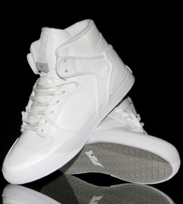 Supra Shoes Vaider white duct tape tuf