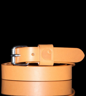 Carhartt Belt Palm brown real used leather