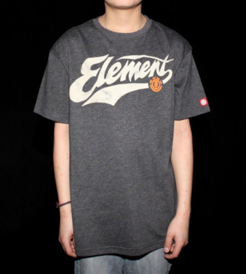 Element Kids T-Shirt Hardball black heather