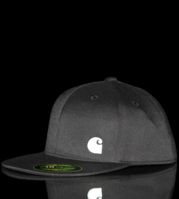 Carhartt Flexfit Cap Port black/white