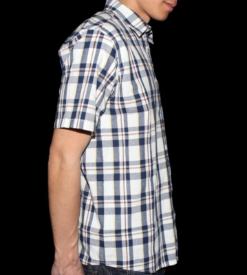 Carhartt Shirt Baron white ink check