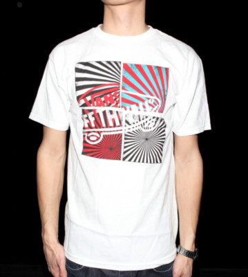 Vans T-Shirt Quadrant white