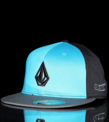 Volcom Flex Fit Cap 2Stone blue cyan