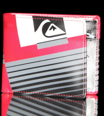 Quiksilver Wallet Territory red quik