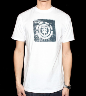 Element T-Shirt Brickworks white