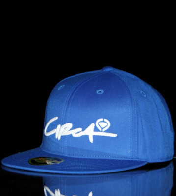 Circa Cap Select Script Fitted blue snorkel