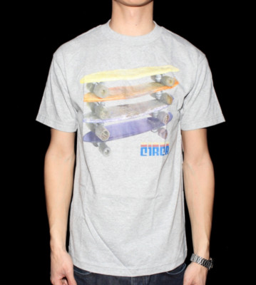 Circa T-Shirt Deck`s grey athletic heather