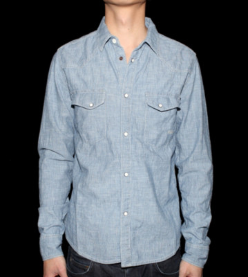 Revolution Shirt Carton blue stripe