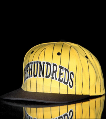 The Hundreds Snap Cap Pins yellow/black
