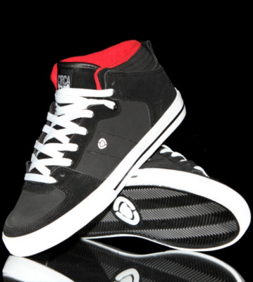 Circa Shoes Tre High black red risk