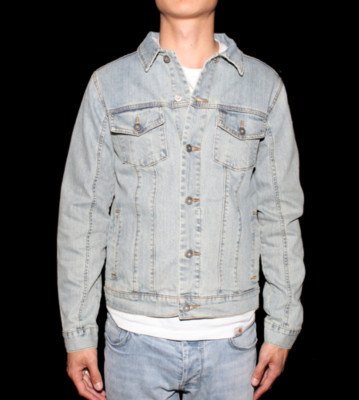 Krew Jeansjacket Dylan blue wrink