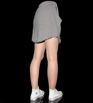 Roxy W Skirt Hubba Hubba Striped black/white
