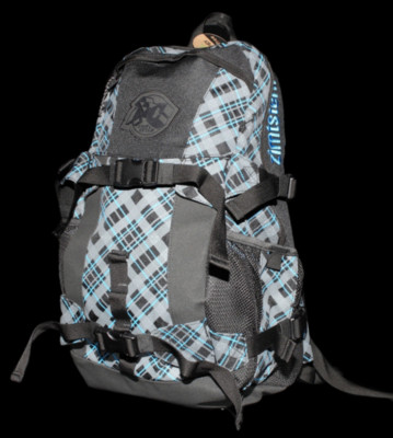 Zimtstern Backpack Walker Skate 11 black/blue/grey finecaro