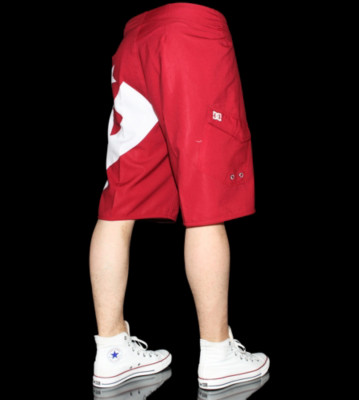 DC Boardshorts Lanai red bikng/white