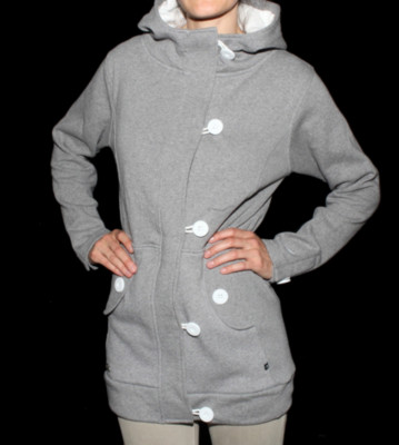 Ucon W Button Hooded Button Omma grey