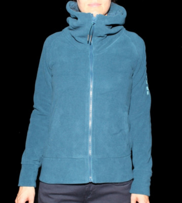 Bench W Zip Hooded Nine Hole 2 blue legion