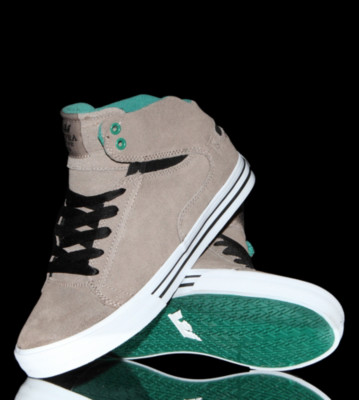 Supra Shoes Society MID beige taup taupe suede