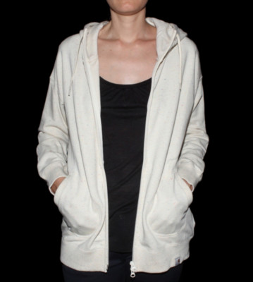 Carhartt W Zip Hooded Fluffy white natural