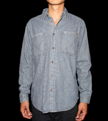 Insight Shirt Chosen Few blue stripee indigo