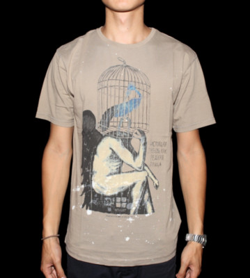 Insight T-Shirt Cage Head brown flat coco