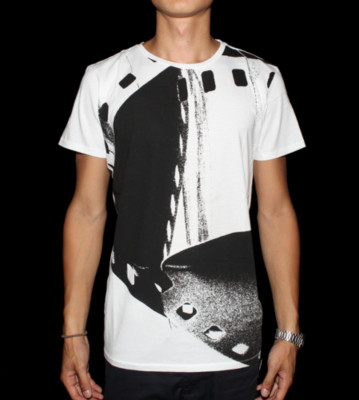 Wesc T-Shirt Gordy white/black
