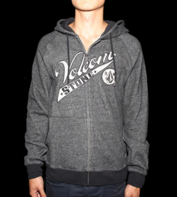 Volcom Zip Hooded Embrace Ball black