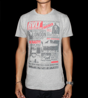 Revolution T-Shirt Gossip Pacer grey