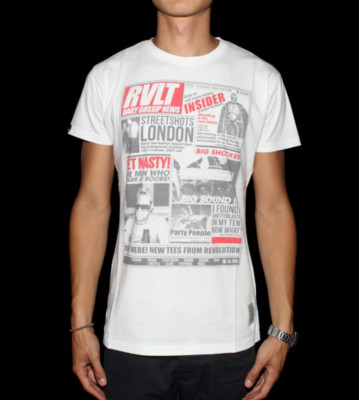 Revolution T-Shirt Gossip Pacer white