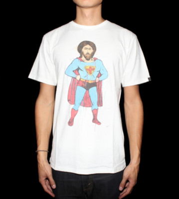 Insight T-Shirt Super Jesus white bone