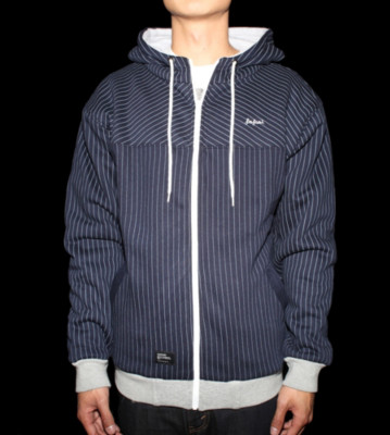 Safari Zip Hooded Cromber blue navy