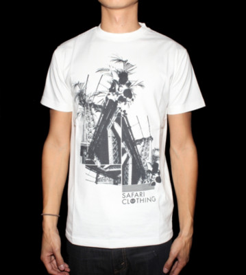 Safari T-Shirt Bridge white