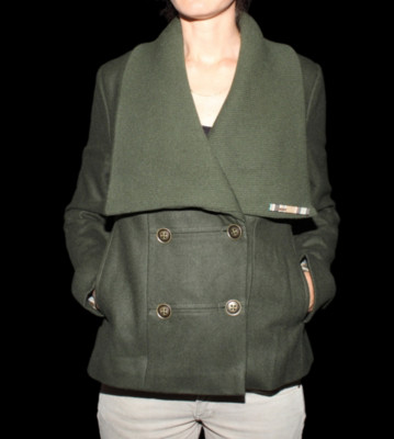 Insight W Jacket Brick Lane green military