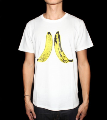 Wesc T-Shirt Banana Icon white