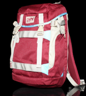Dakine Backpack Burnside red/beige/blocks