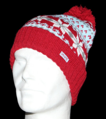 Dakine Beanie Maggie red cherry brandy