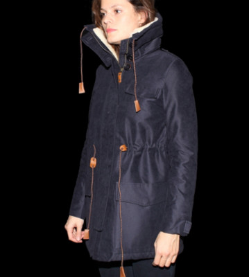 Sessun W Coat Julie & Candy blue navy