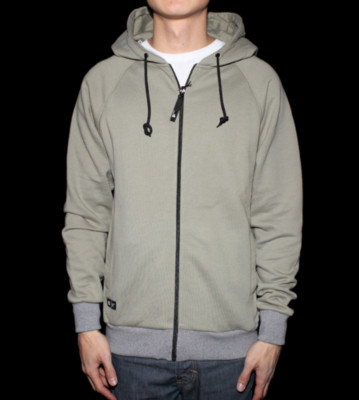 Ucon Zip Hooded Nelson green olive