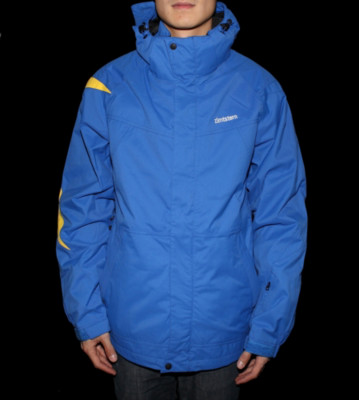 Zimtstern Snowjacket Thunder blue royal/yellow