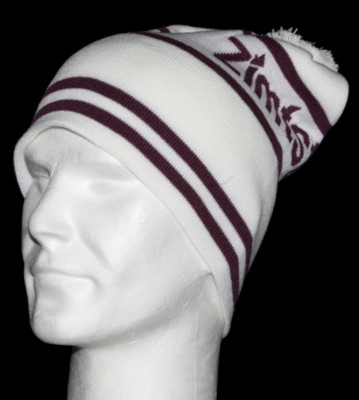 Zimtstern Beanie Lost white/violette plum