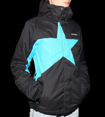 Zimtstern W Snowjacket Snowy 12 black