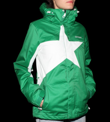 Zimtstern W Snowjacket Snowy 12 green