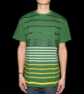 Nomis T-Shirt Lines green aspen