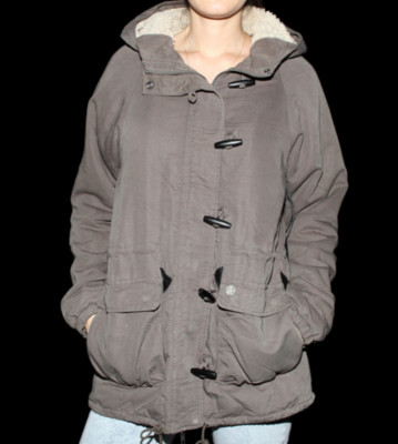 Obey W Winterjacket Sherpa Bridgeport green army