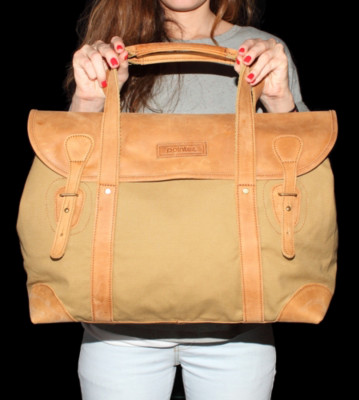 Pointer Bag Short Weekender green olive tan
