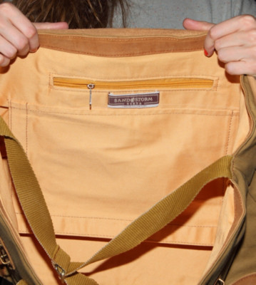 Pointer Bag Short Weekender green olive tan