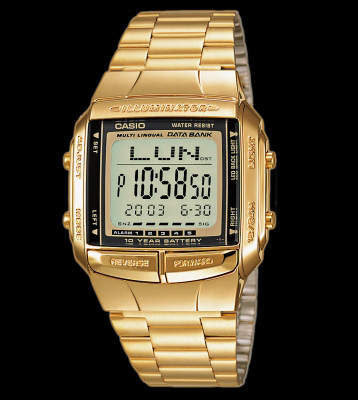 Casio Watch DB-360GN gold/gold
