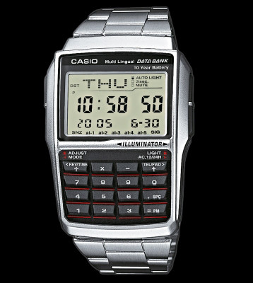 Casio Watch DBC-32D silver/black