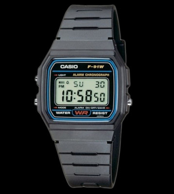 Casio Watch F-91W black