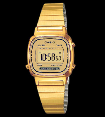 Casio Watch LA670WEGA gold/gold